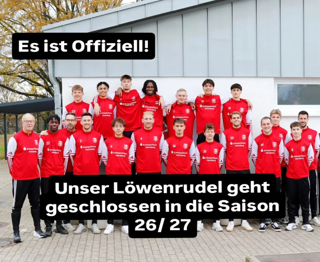 Die 1. Mannschaft bleibt zusammen
