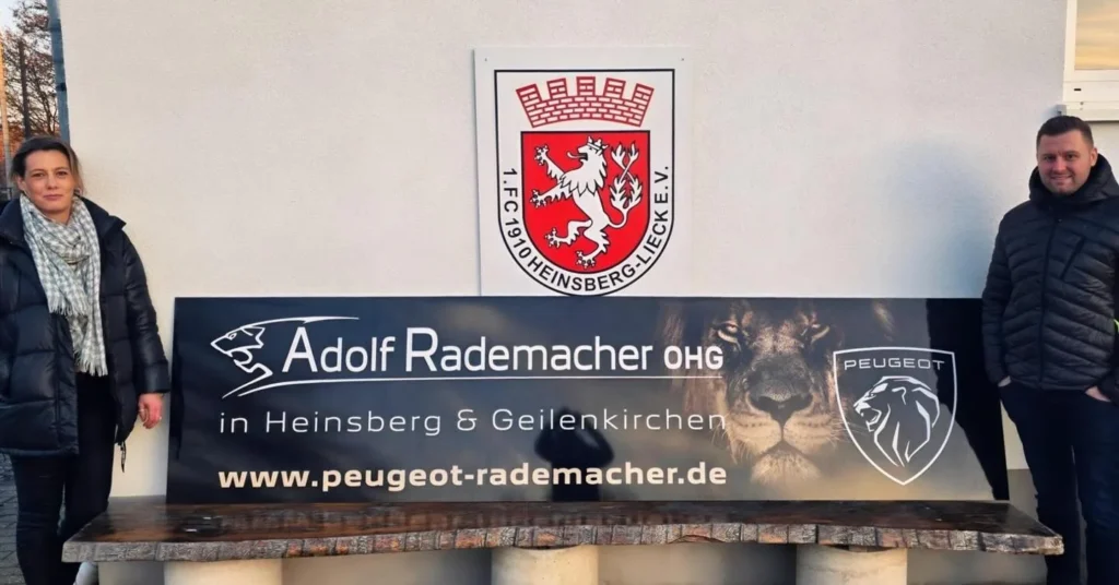 Peugeot Rademacher ist neuer Bandensponsor im Seestadion