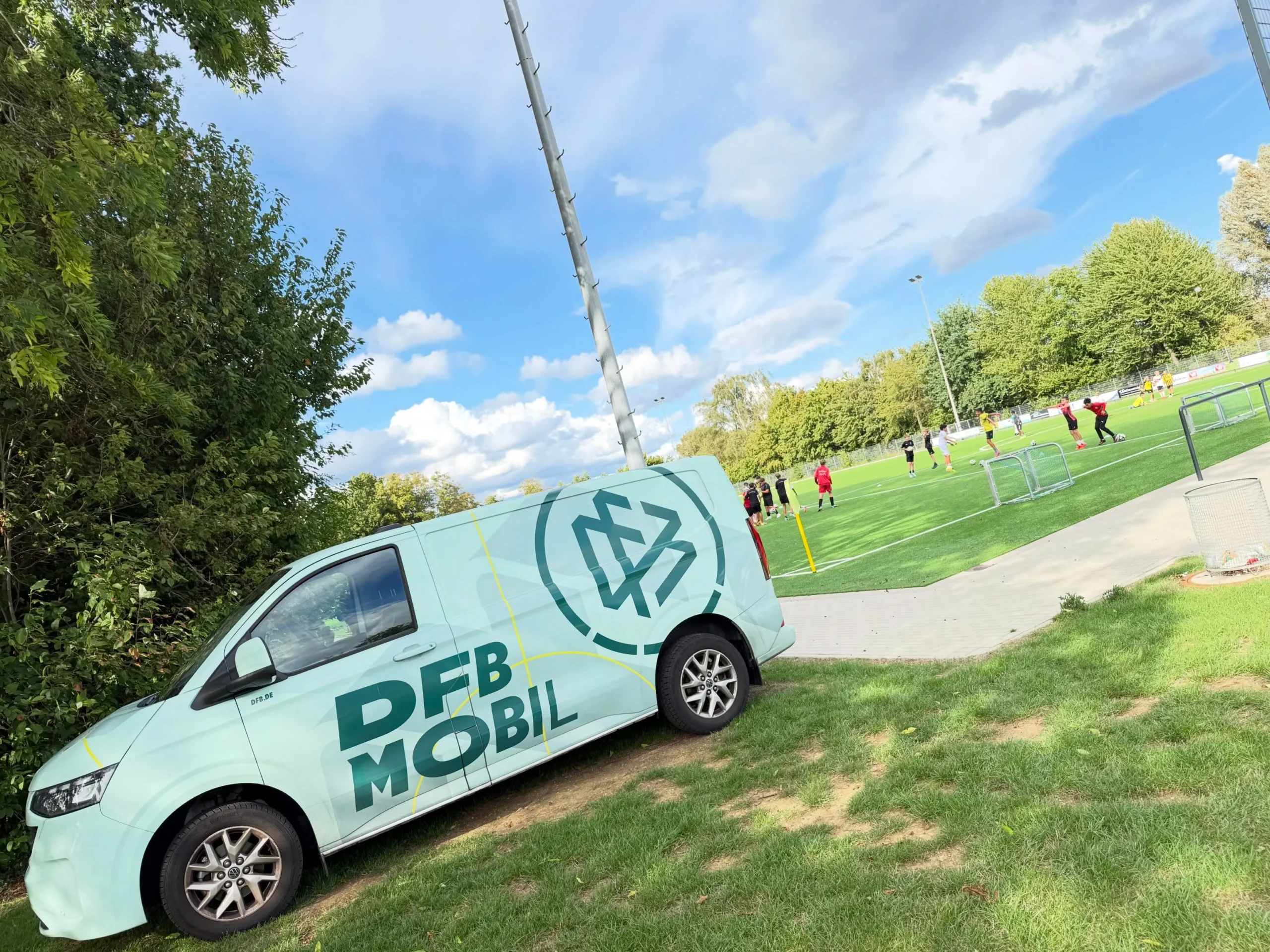 DFB-Mobil zu Gast im Seestadion