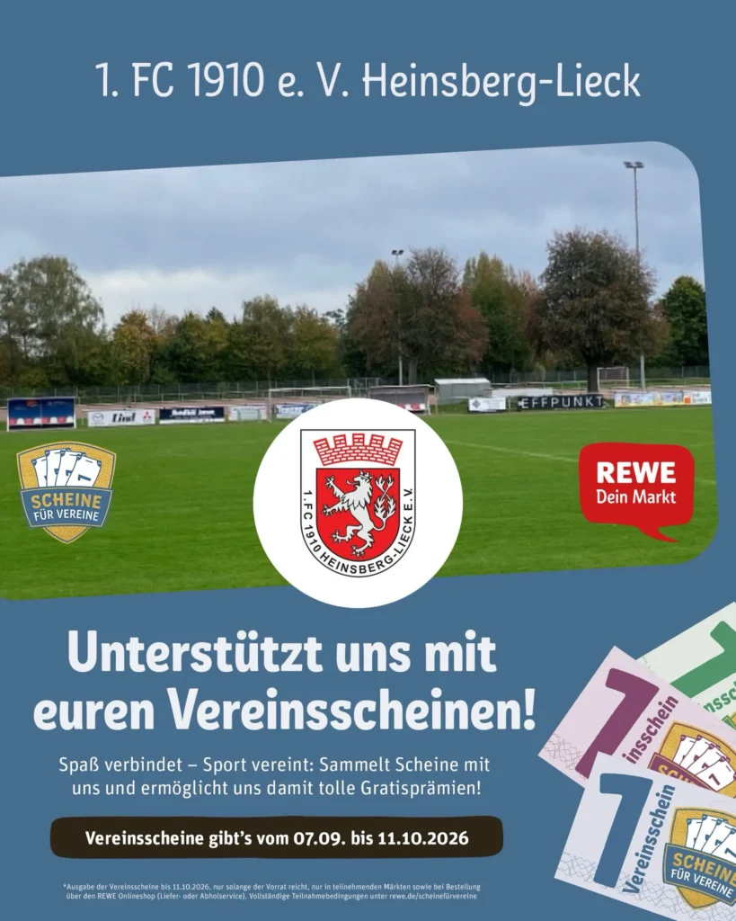Scheine für Vereine: Es geht wieder los